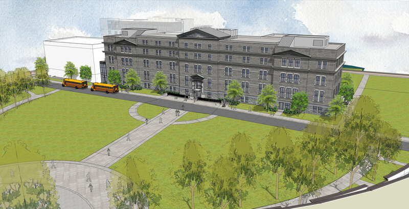 Plan du bâtiment Deschatelets