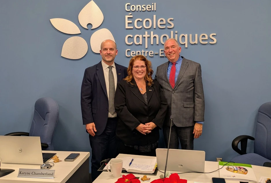 Marc Bertrand, Johanne Lacombe et Daniel Boudria