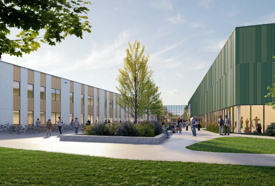 Plan de la future école secondaire à RS