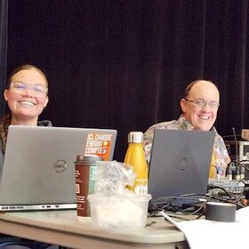 Martin Laporte et Carine Cousineau à Folie Furieuse